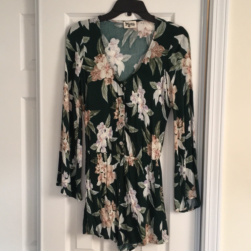 Show Me Your Mumu Floral Romper